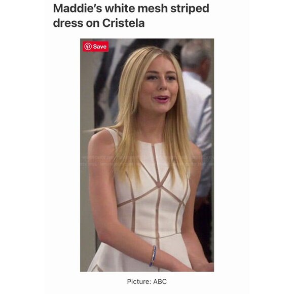 Aidan Mattox Sleeveless Mesh-Inset Cocktail Mini Dress Eggshell White Tan Size 2 - Picture 11 of 11